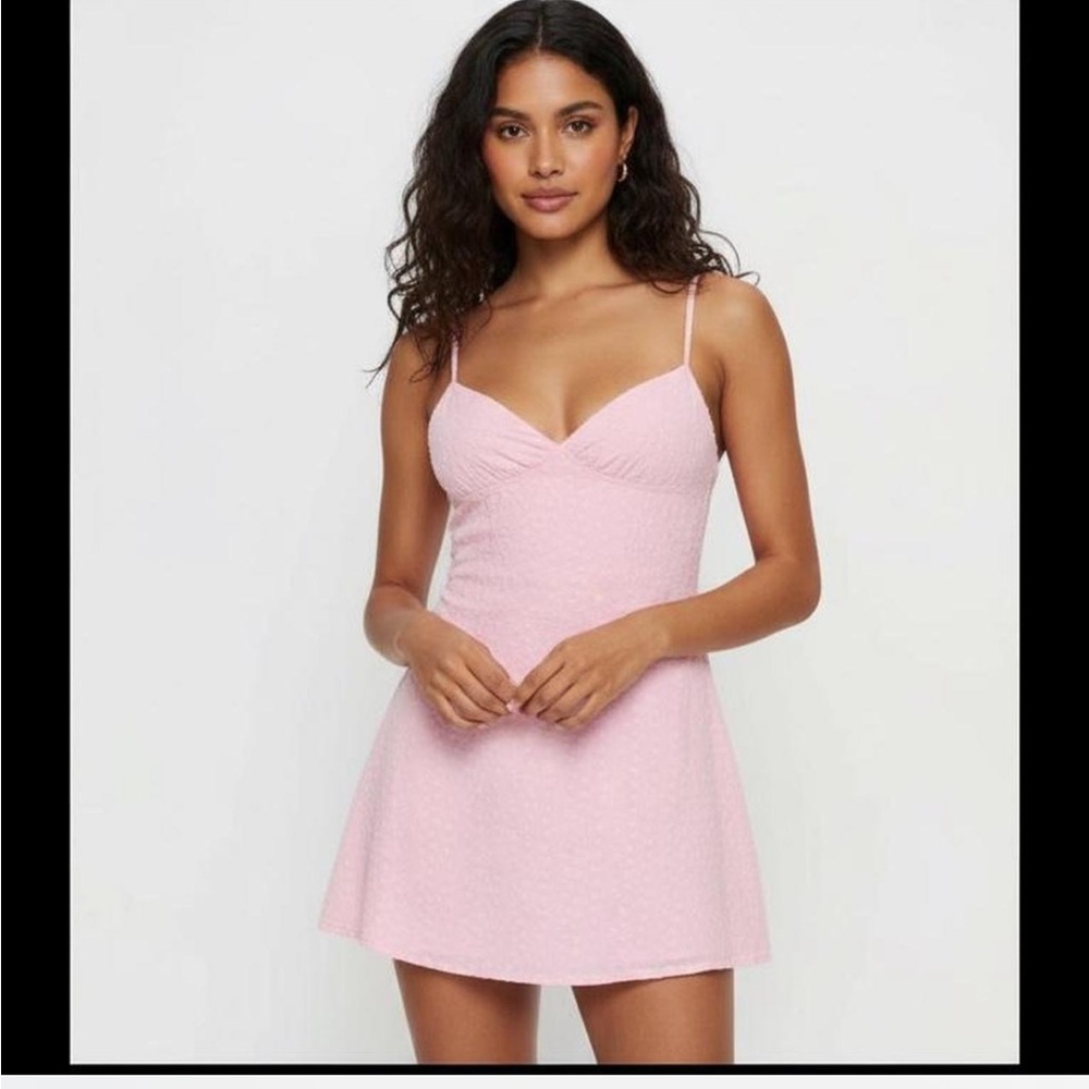 Princess Polly Light Pink Mini Dress - Picture 1 of 8